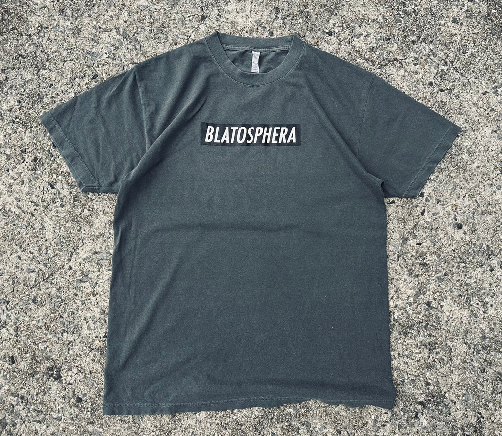 GARMENT DYE BLATOSPHERA BOOTLEG BRICK DISTRESSED TEE
