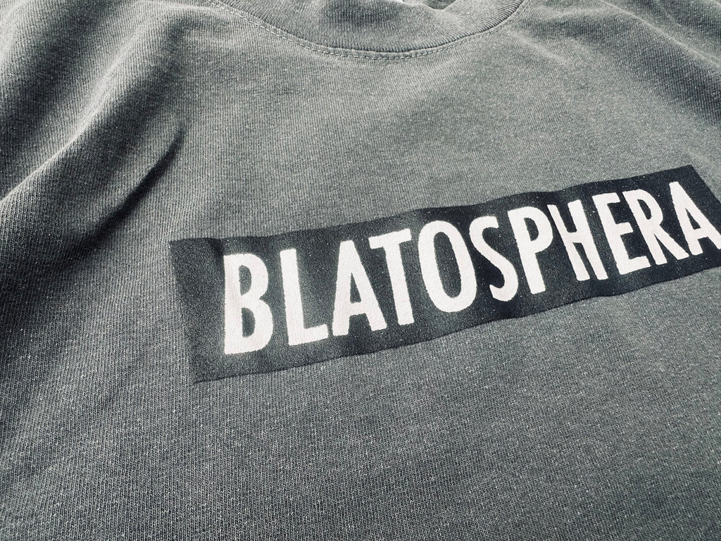 GARMENT DYE BLATOSPHERA BOOTLEG BRICK DISTRESSED TEE
